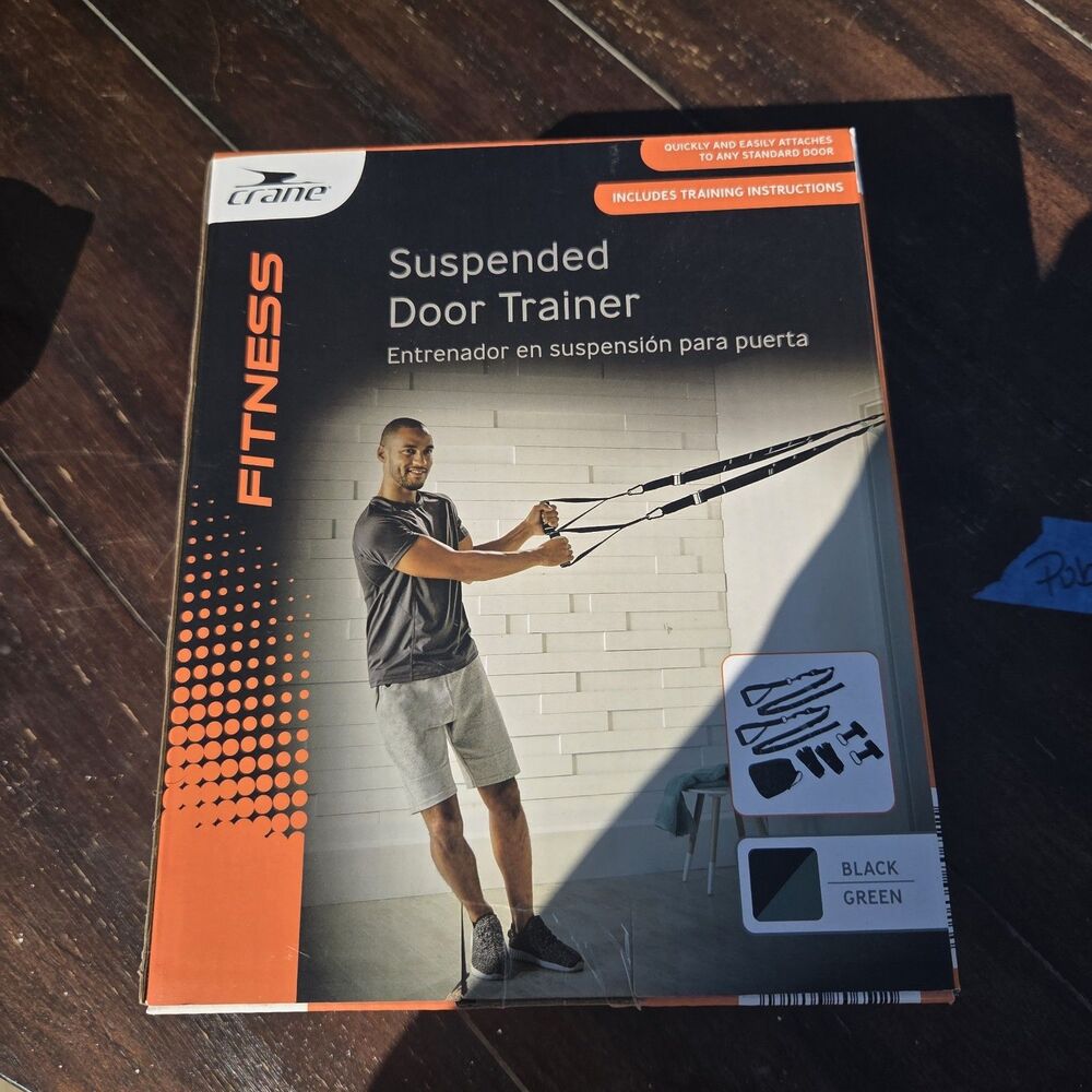 New Crane Suspended Door Body Weight Trainer Complete Body Training NIB